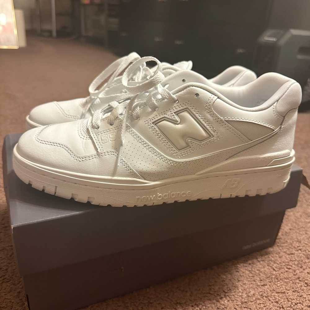 Men’s New Balance 550 sneakers white size 10.5
